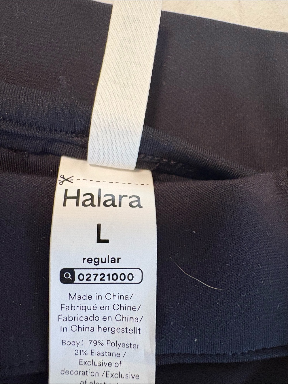 HALARA Black Women's Stretch Trousers